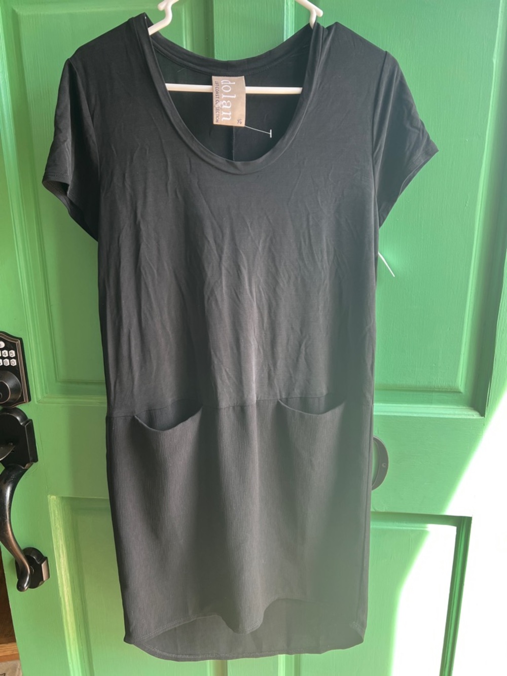 Anthropologie dolan Loren Shift with bucket front pockets Dress XS/small🔥🤩